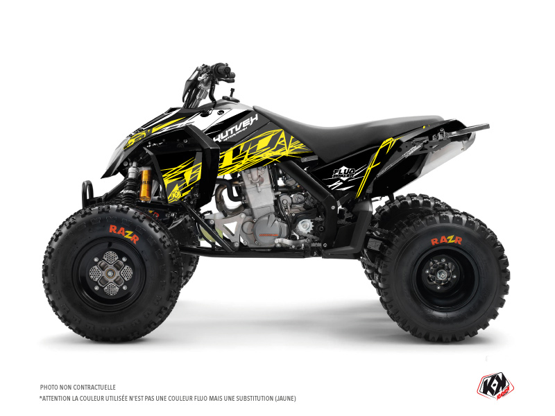 ktm atv eraser fluo  graphic kit yellow