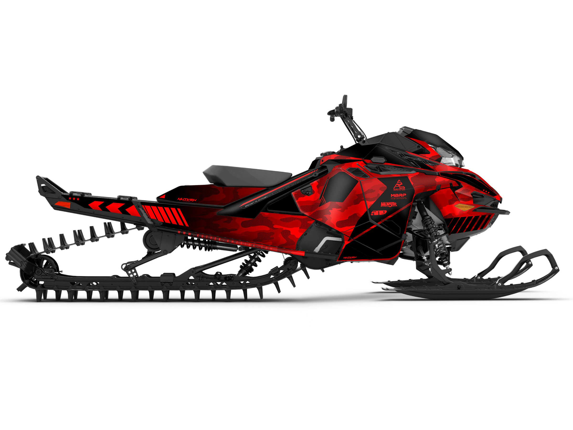 lynx snowmobile faceoff serie graphic kit