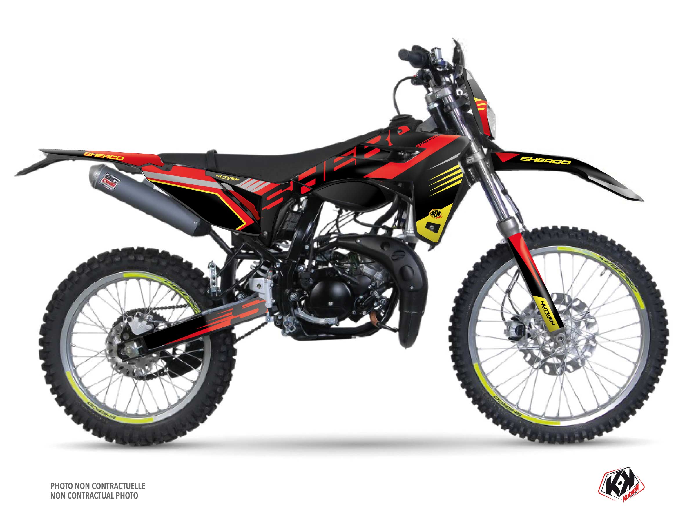 Fast Graphic Kit Sherco SE 50 Red