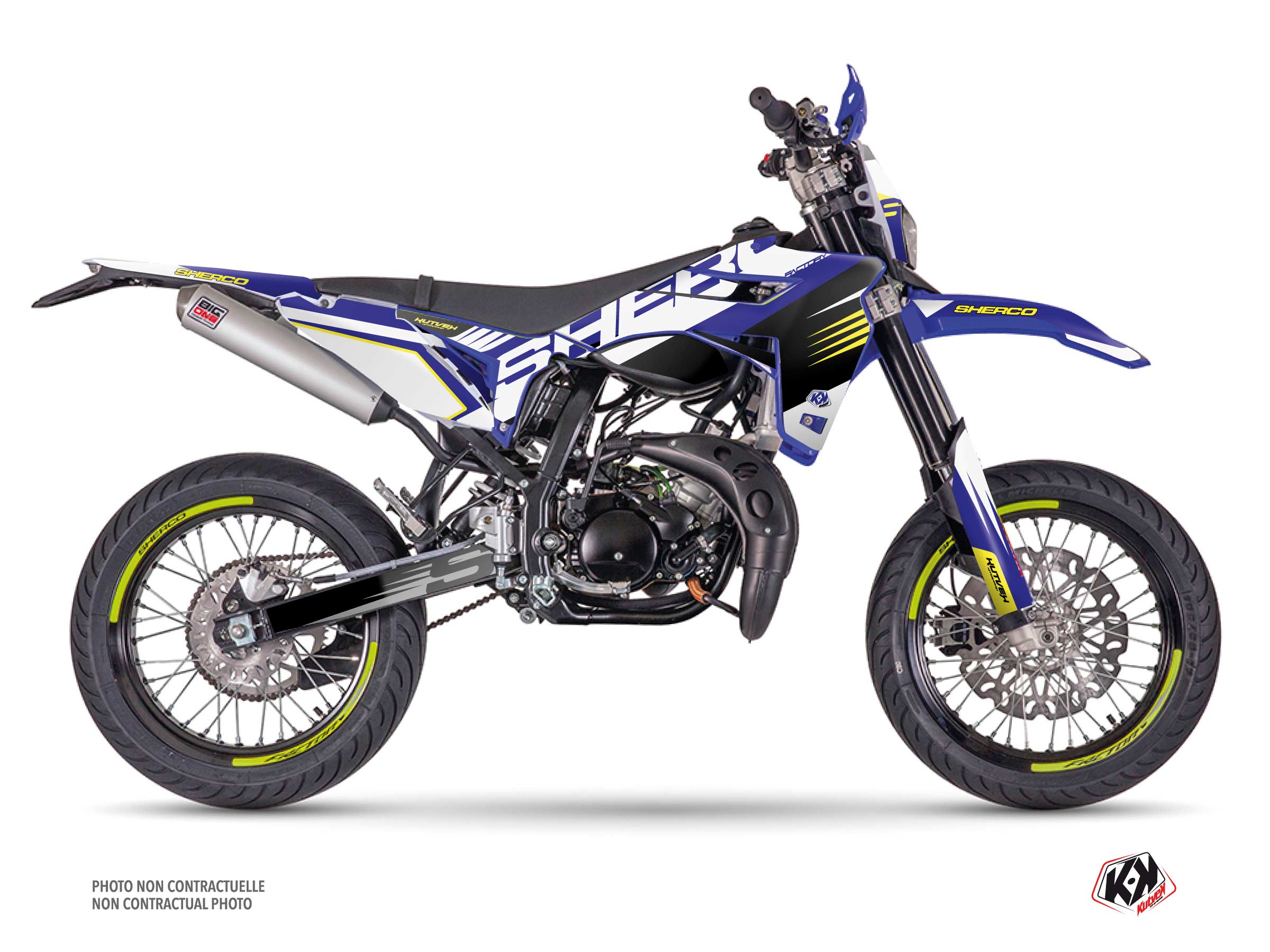 Fast Graphic Kit Sherco SM 50 Blue