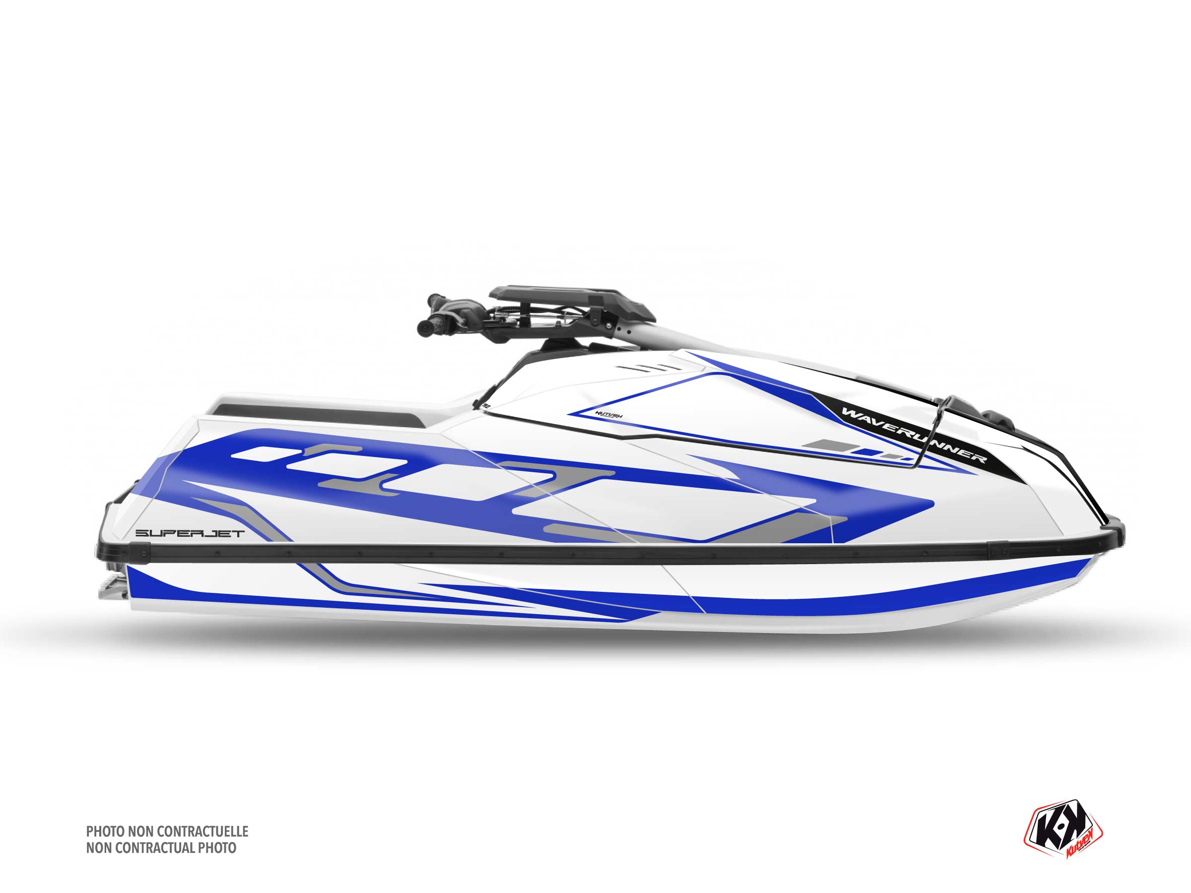 yamaha jet-ski flagship  graphic kit white