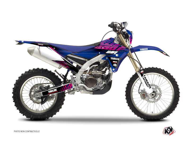 yamaha dirt bike flow  graphic kit pink