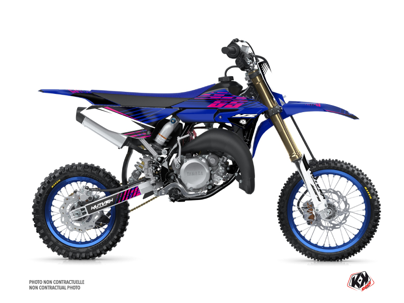 yamaha dirt bike flow  graphic kit pink