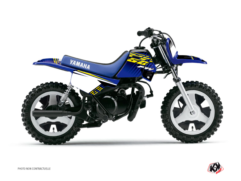 yamaha dirt bike flow  graphic kit yellow