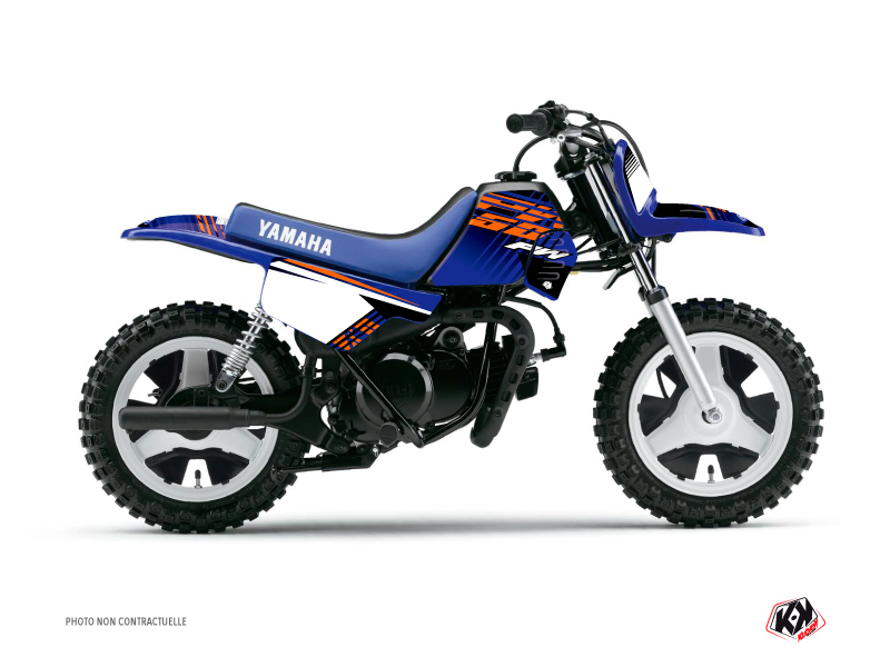 yamaha dirt bike flow  graphic kit orange