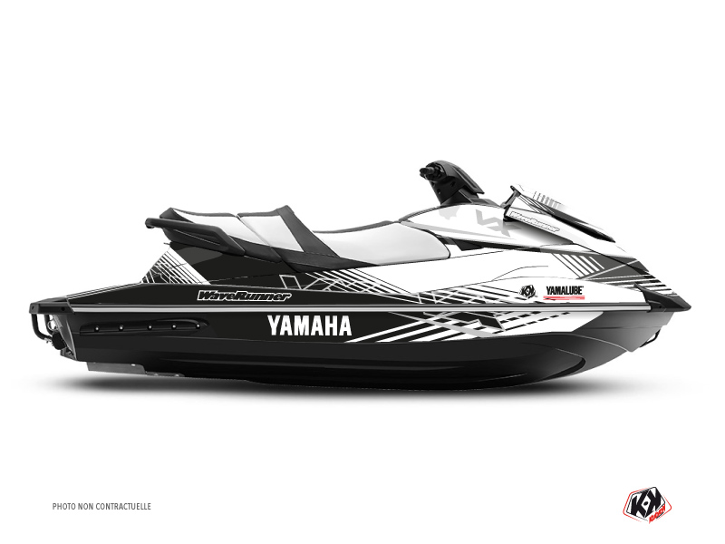 Kit Déco Jet-Ski Flow Yamaha VX Blanc Noir