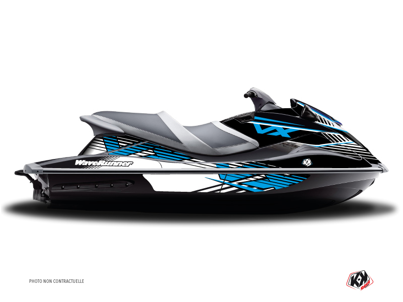 Yamaha Vxr Vxs Jet Ski Replica Graphic Kit Blue Kutvek Kit Graphik
