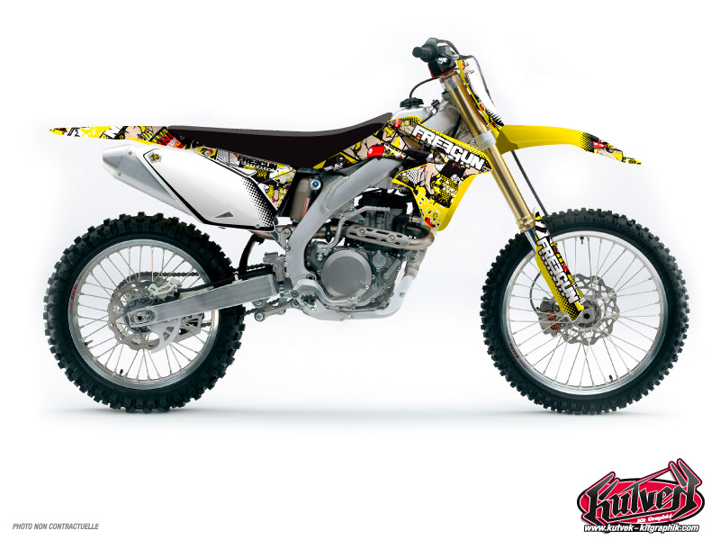 suzuki dirt bike freegun  graphic kit 