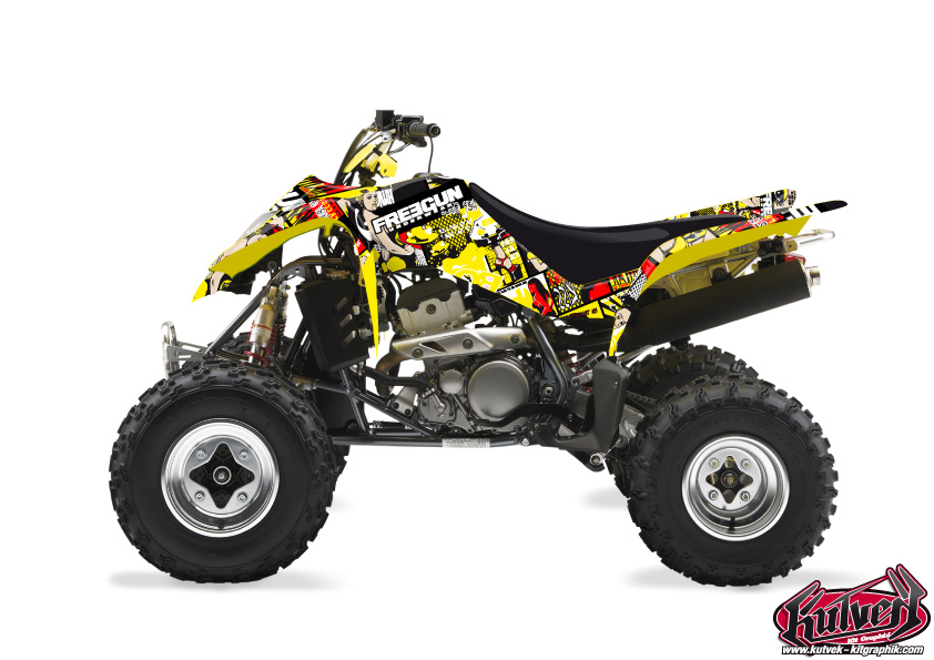 suzuki atv freegun  graphic kit 
