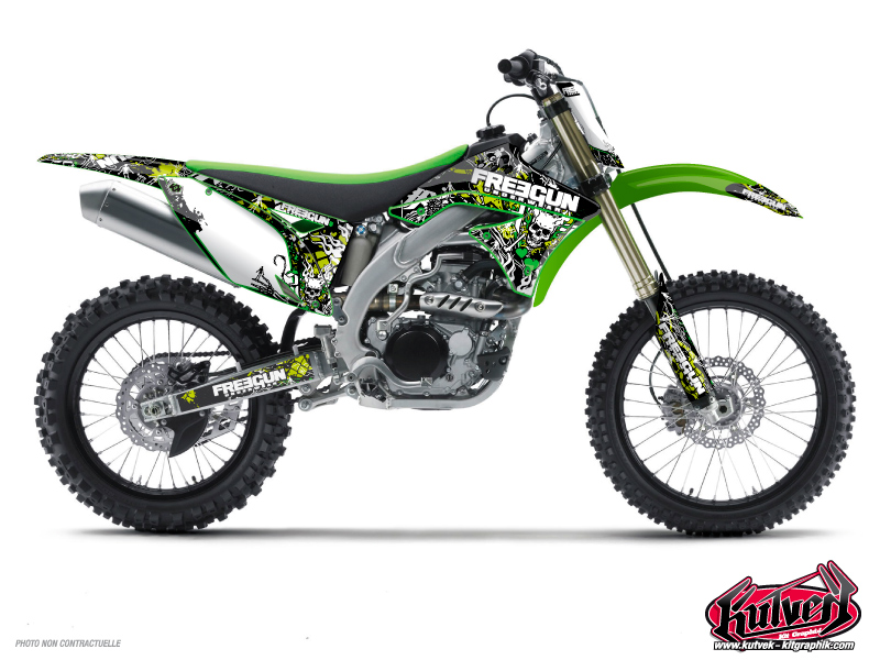 kit déco motocross kawasaki freegun  