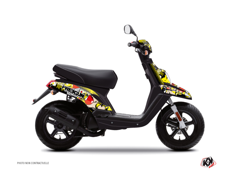 yamaha scooter freegun freegunman  graphic kit 
