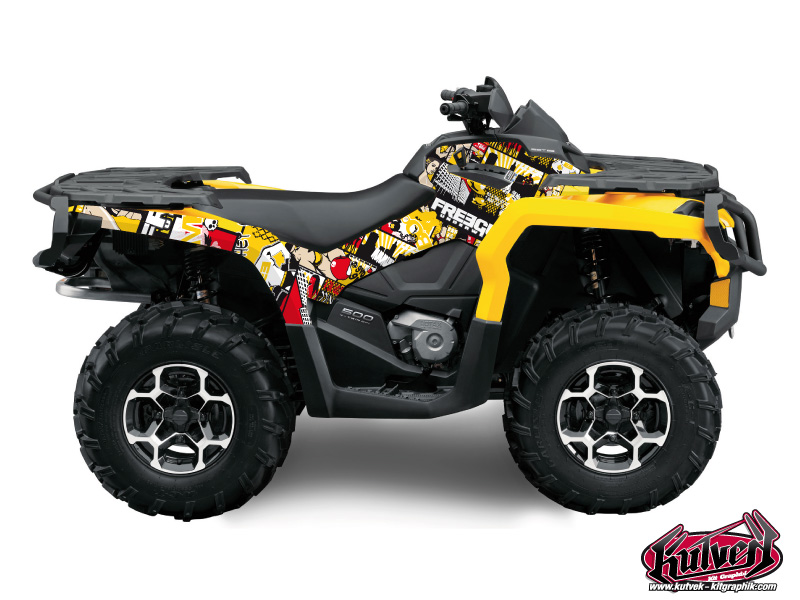 kit déco quad can-am freegun  