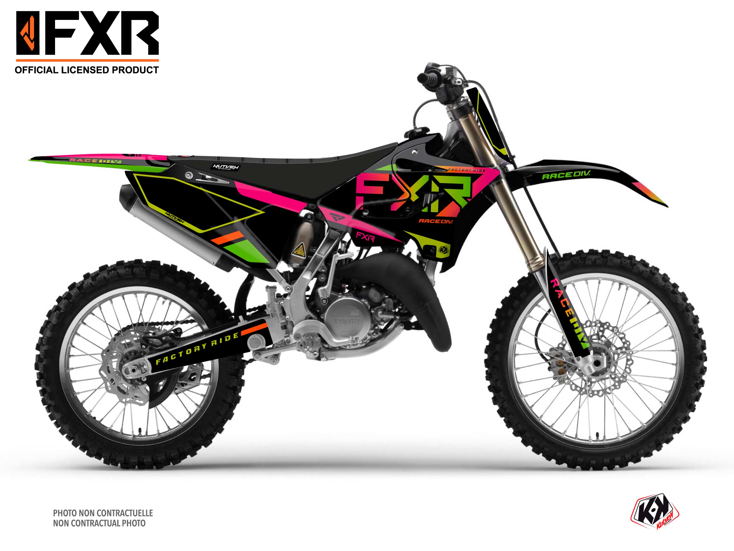 Kit Déco Moto Cross FXR N2 Yamaha 250 YZ Colors