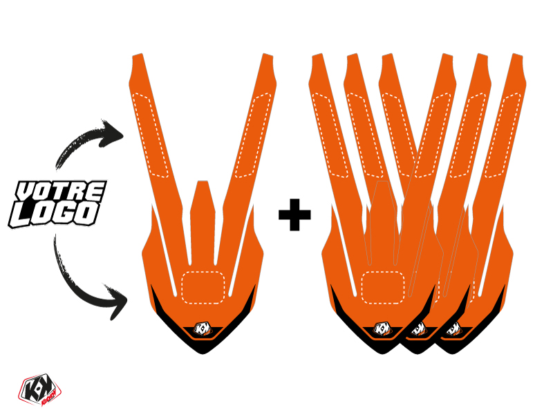 Kit Déco Garde Boue Avant KTM SX-SXF EXC-EXCF 2017-2020