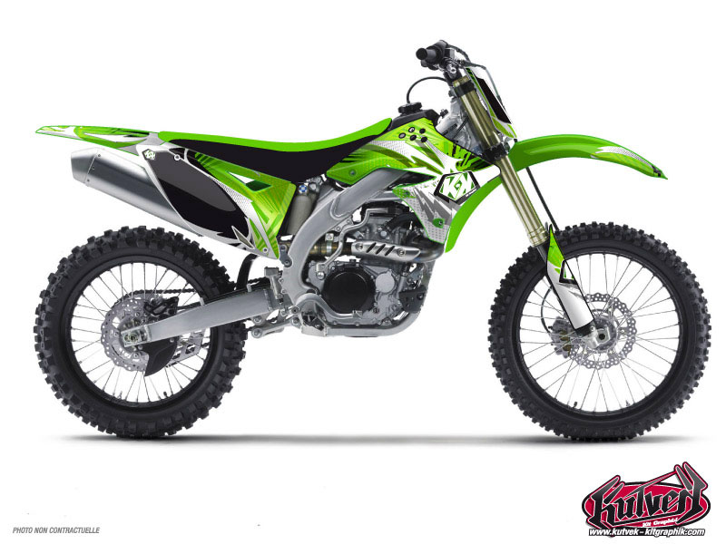 kawasaki dirt bike graff  graphic kit 