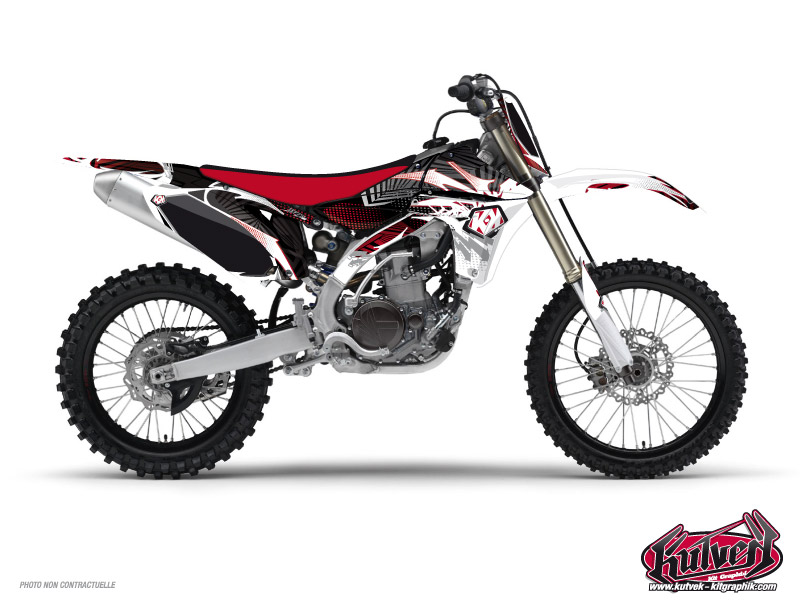 yamaha dirt bike graff  graphic kit red