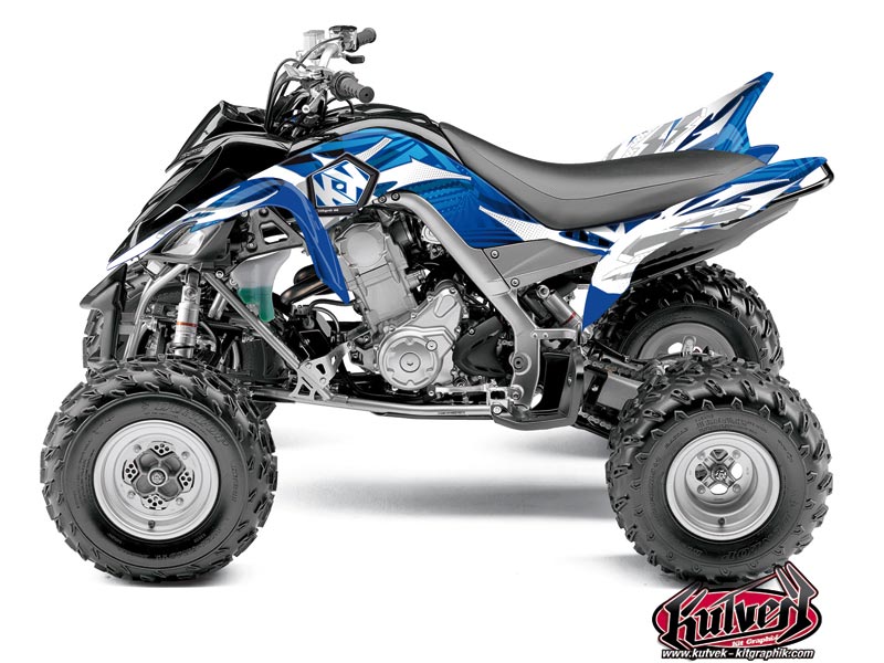 Yamaha 700 Raptor ATV Graff Graphic Kit Blue