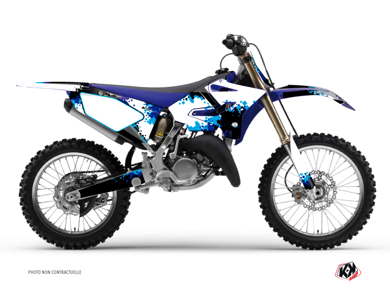 Yamaha 250 YZ Dirt Bike Hangtown Graphic Kit Blue