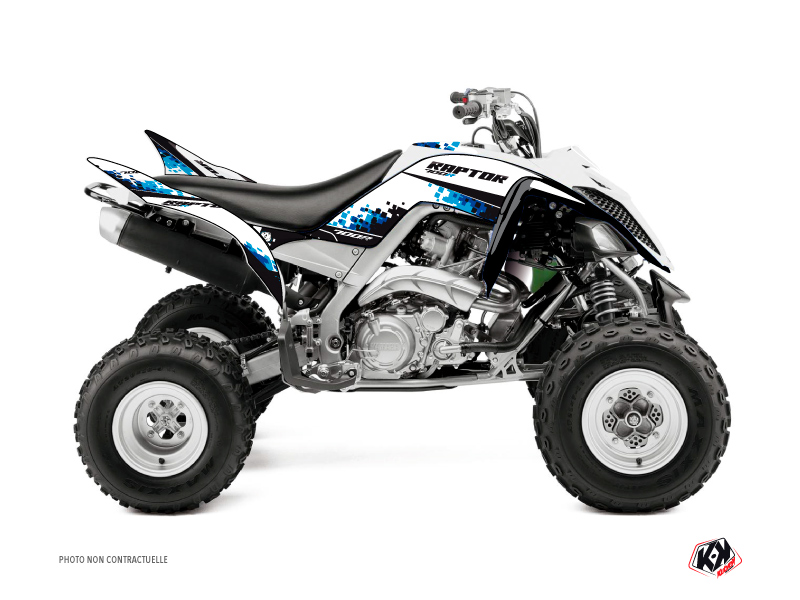 Yamaha 700 Raptor ATV Hangtown Graphic Kit Blue