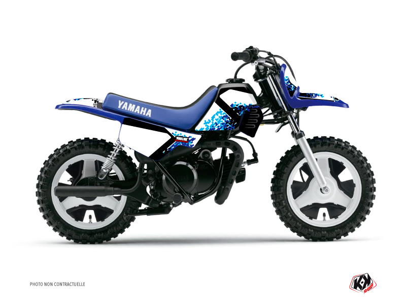 yamaha dirt bike hangtown  graphic kit blue