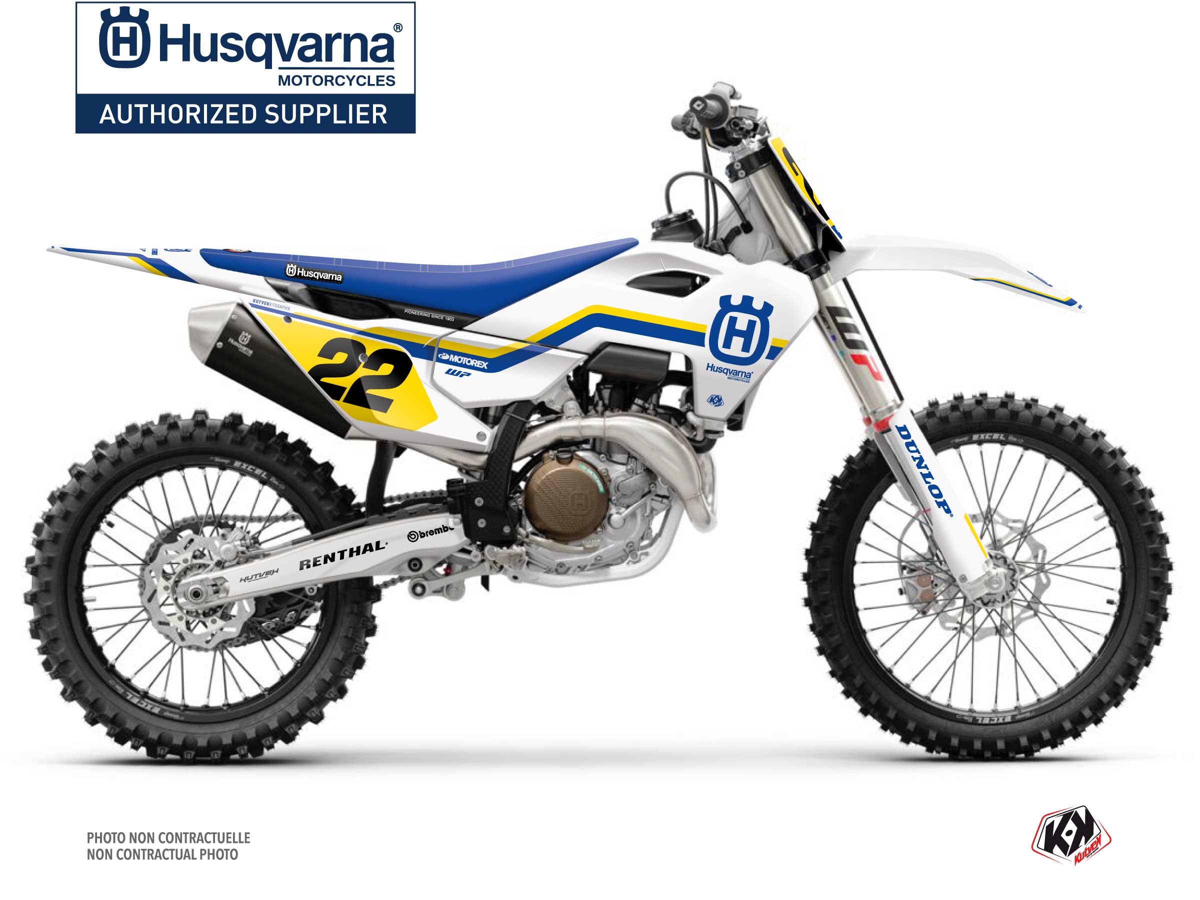 Husqvarna Fc 450 Dirt Bike Heritage K23 Graphic Kit