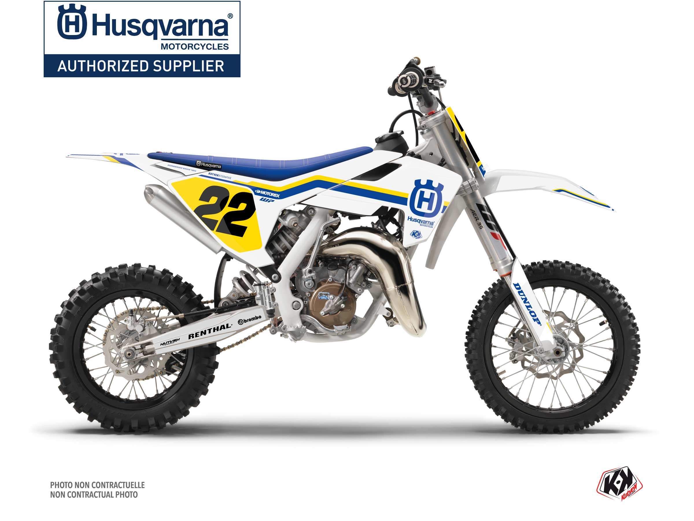 Husqvarna Tc 65 Dirt Bike Heritage K23 Graphic Kit