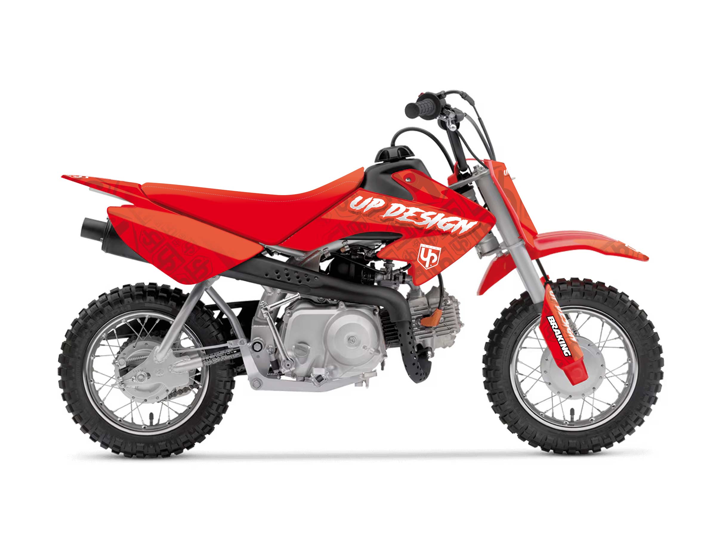 kit déco hurry rouge motocross honda crf 50