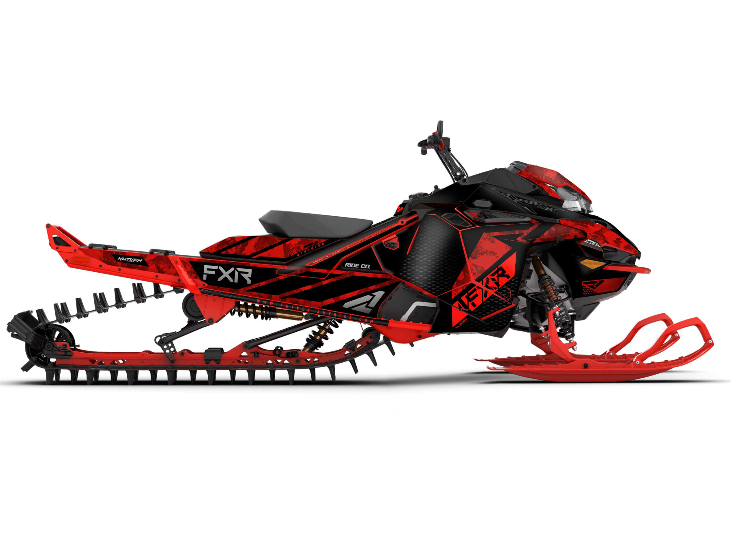lynx snowmobile fxr inert serie graphic kit