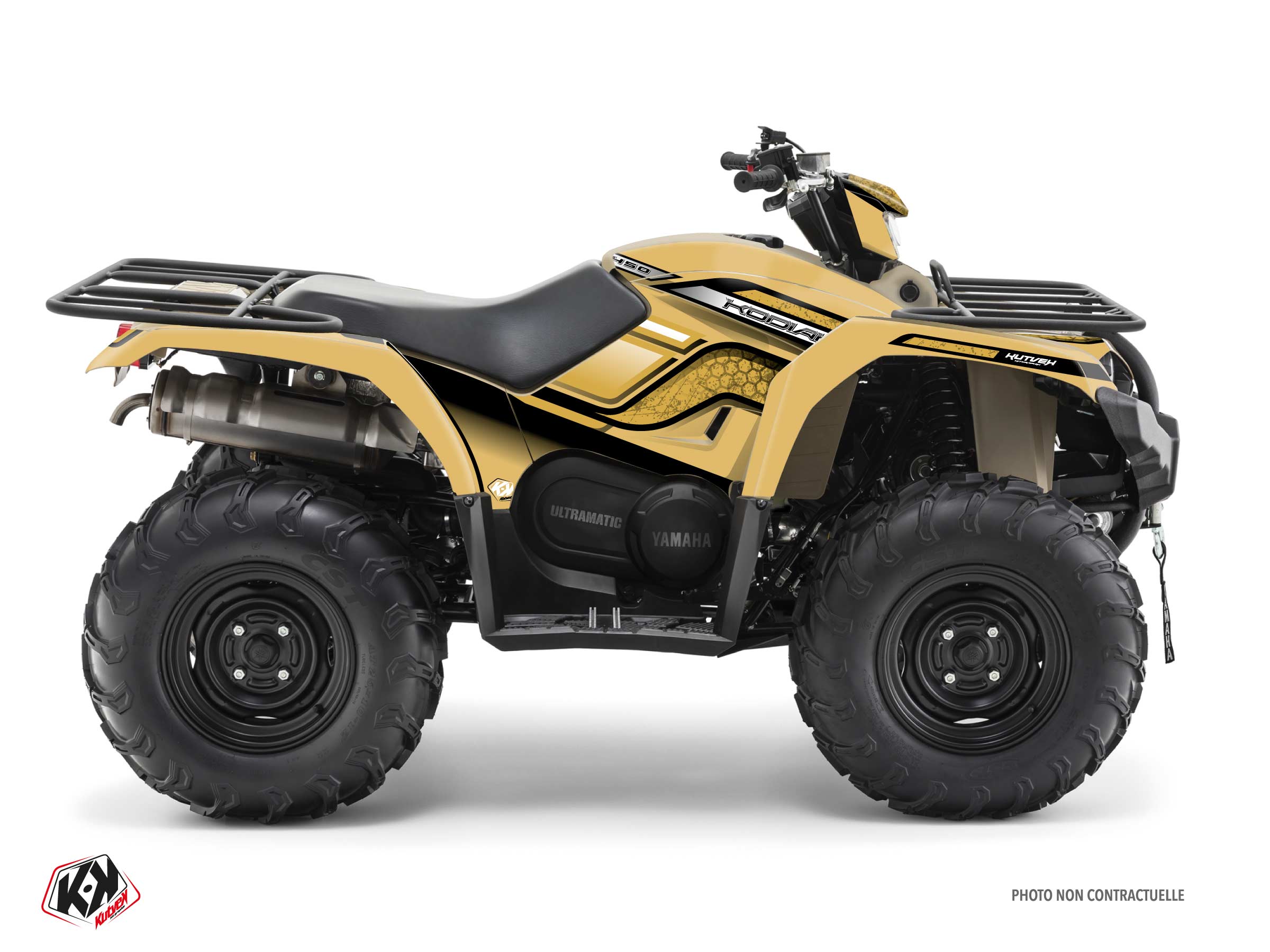 kit déco quad yamaha intense sable-or 
