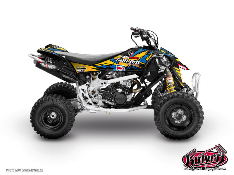 can-am atv replica jérémie warnia 2011  graphic kit 