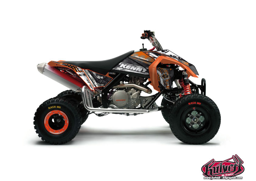 ktm atv kenny  graphic kit 