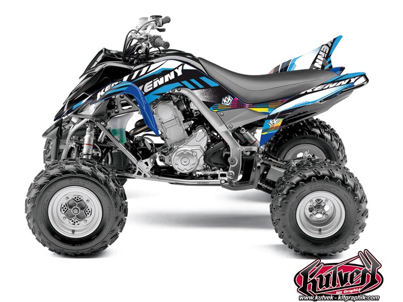 Yamaha 700 Raptor ATV Kenny Graphic Kit Blue