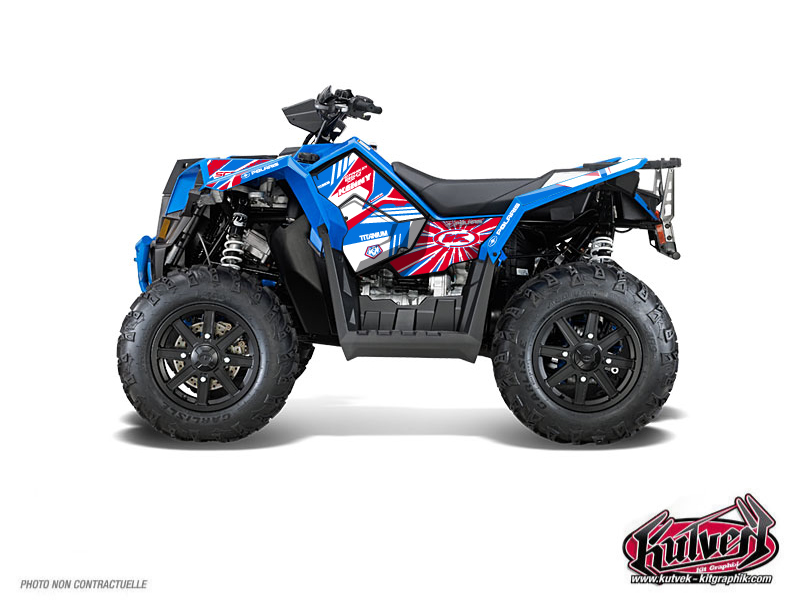 polaris atv kenny  graphic kit 