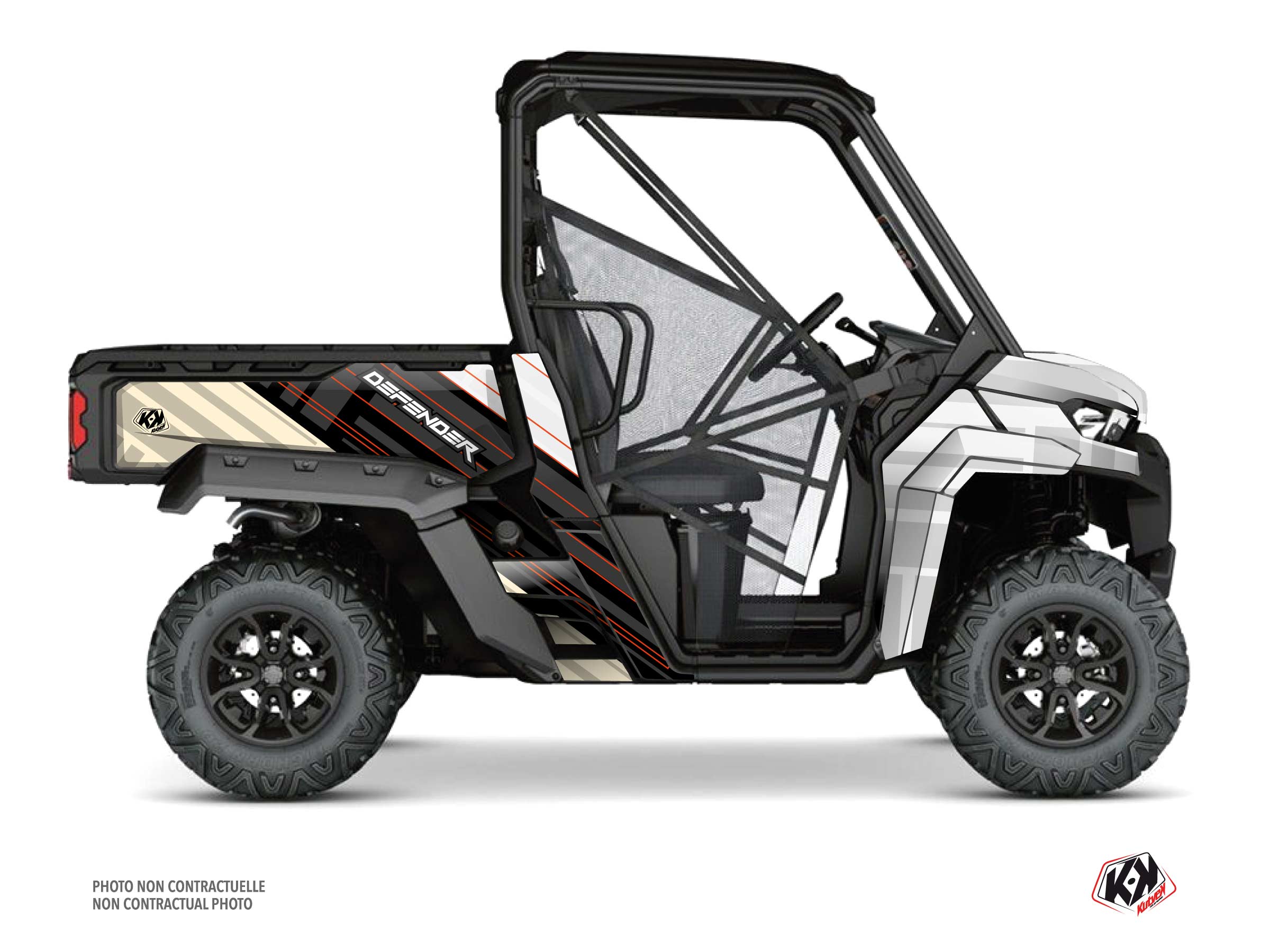 kit déco ssv can-am defender kinetik sable  