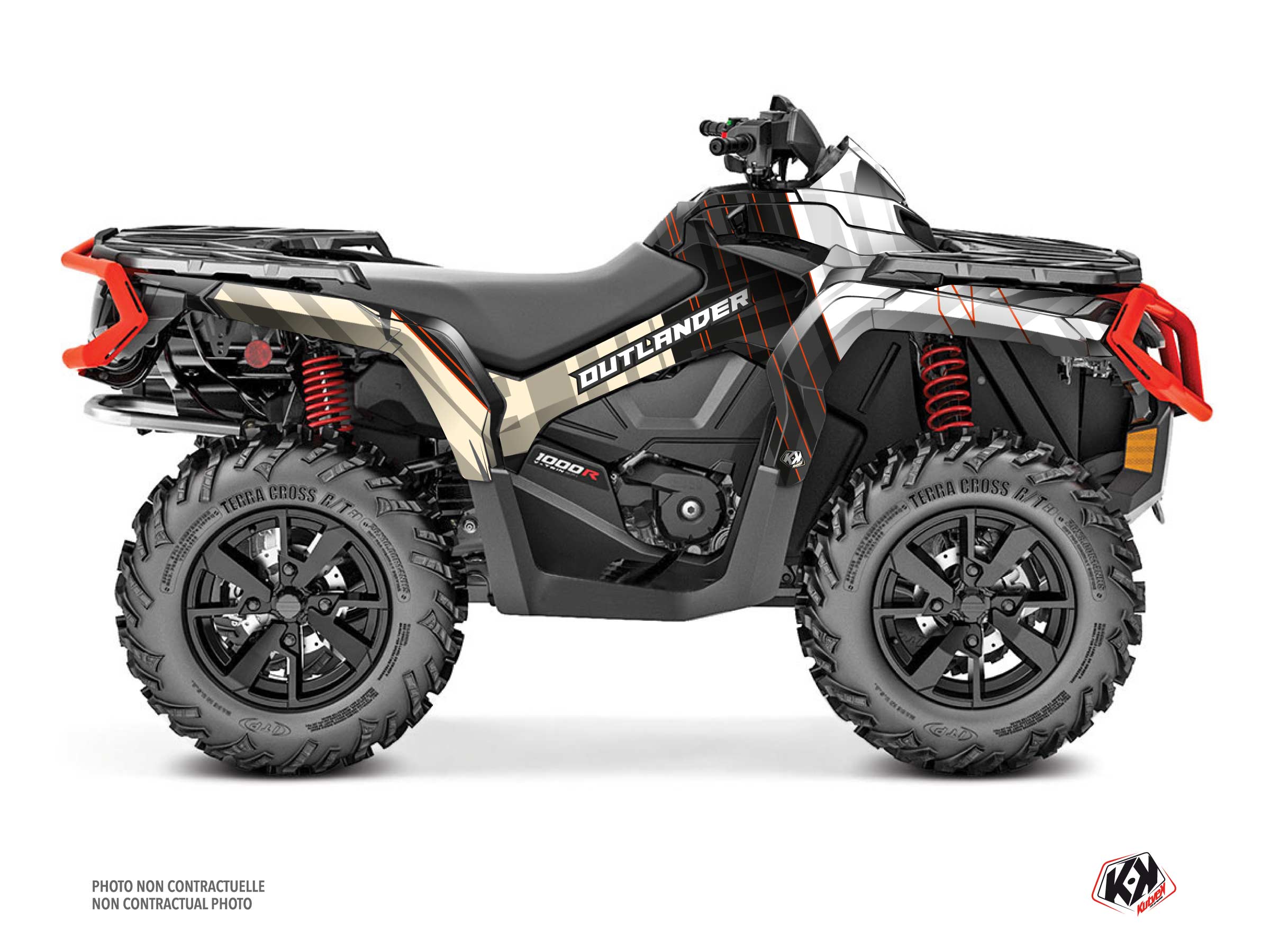 Kit Graphique quad can-am outlander 1000 r kinetik sable