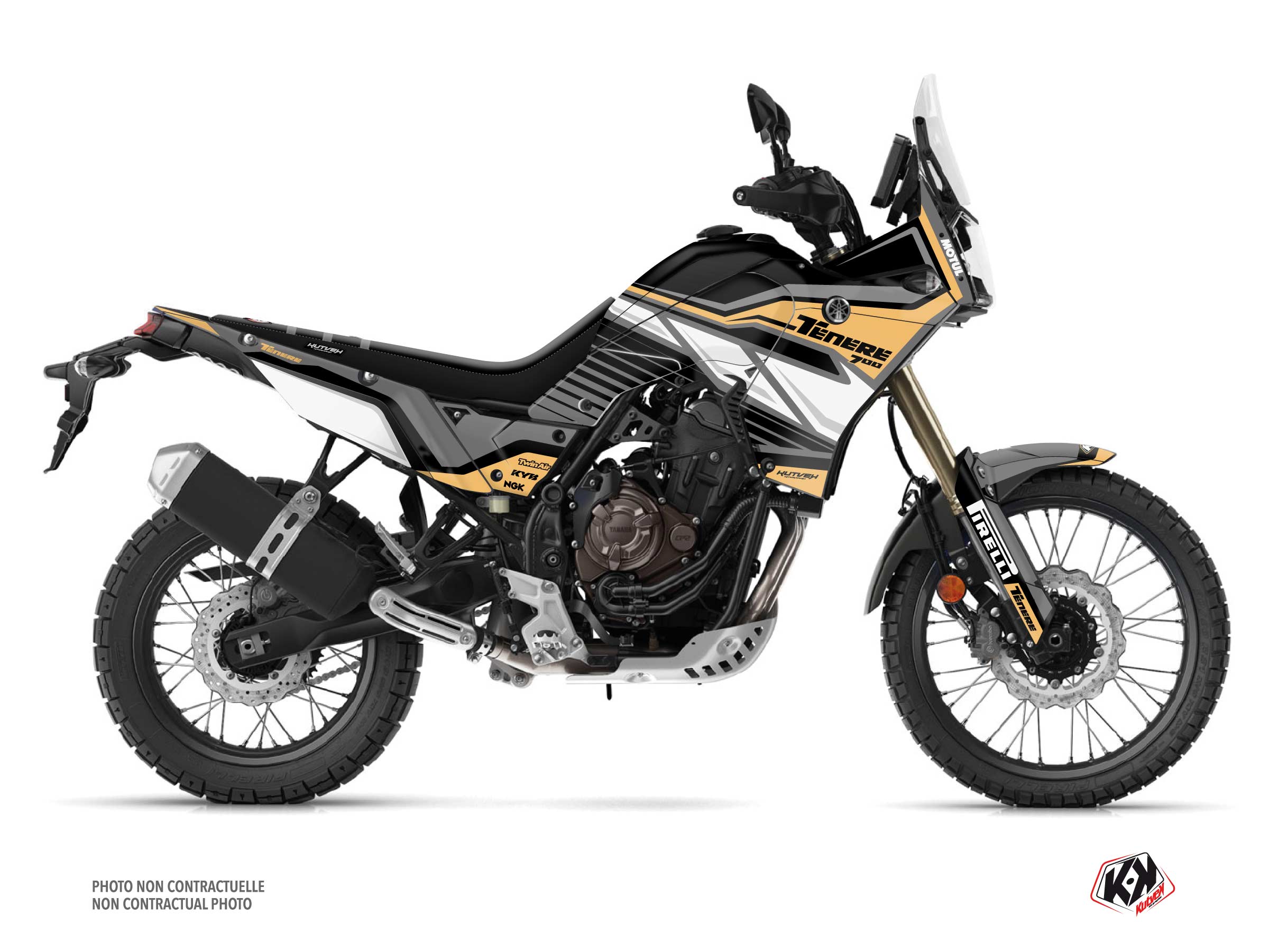Kit Déco Moto Klamber Yamaha TENERE 700 Sable