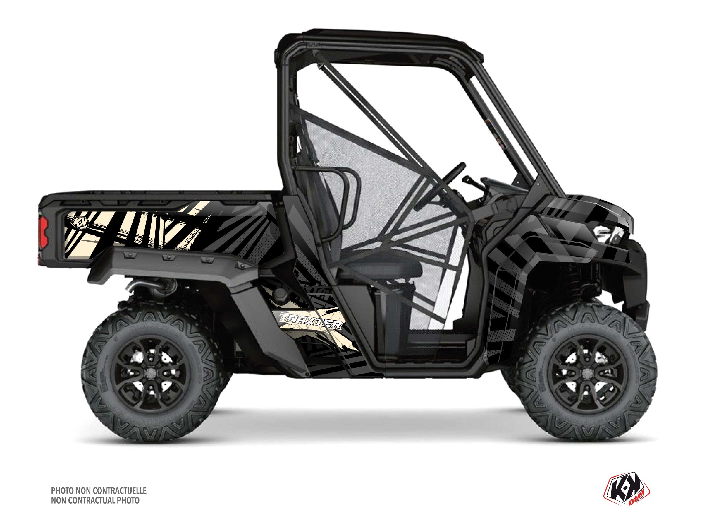 Kit Graphique ssv can-am traxter kollector sable  