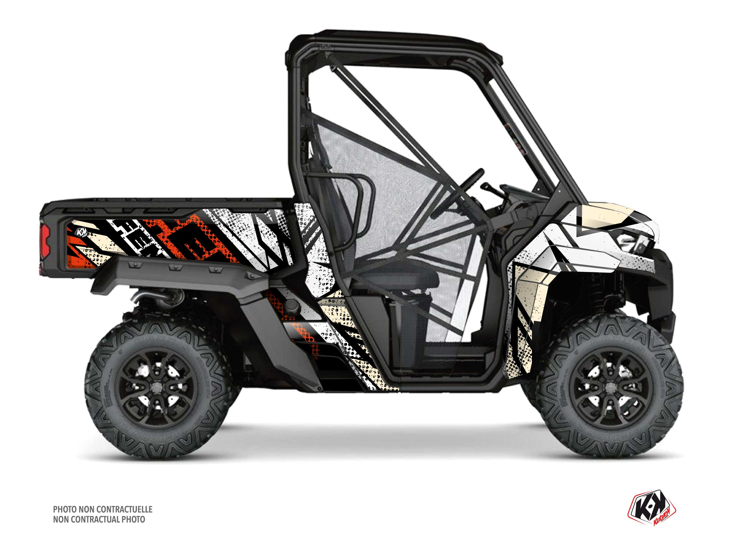 Kit Graphique ssv can-am defender kraft sable