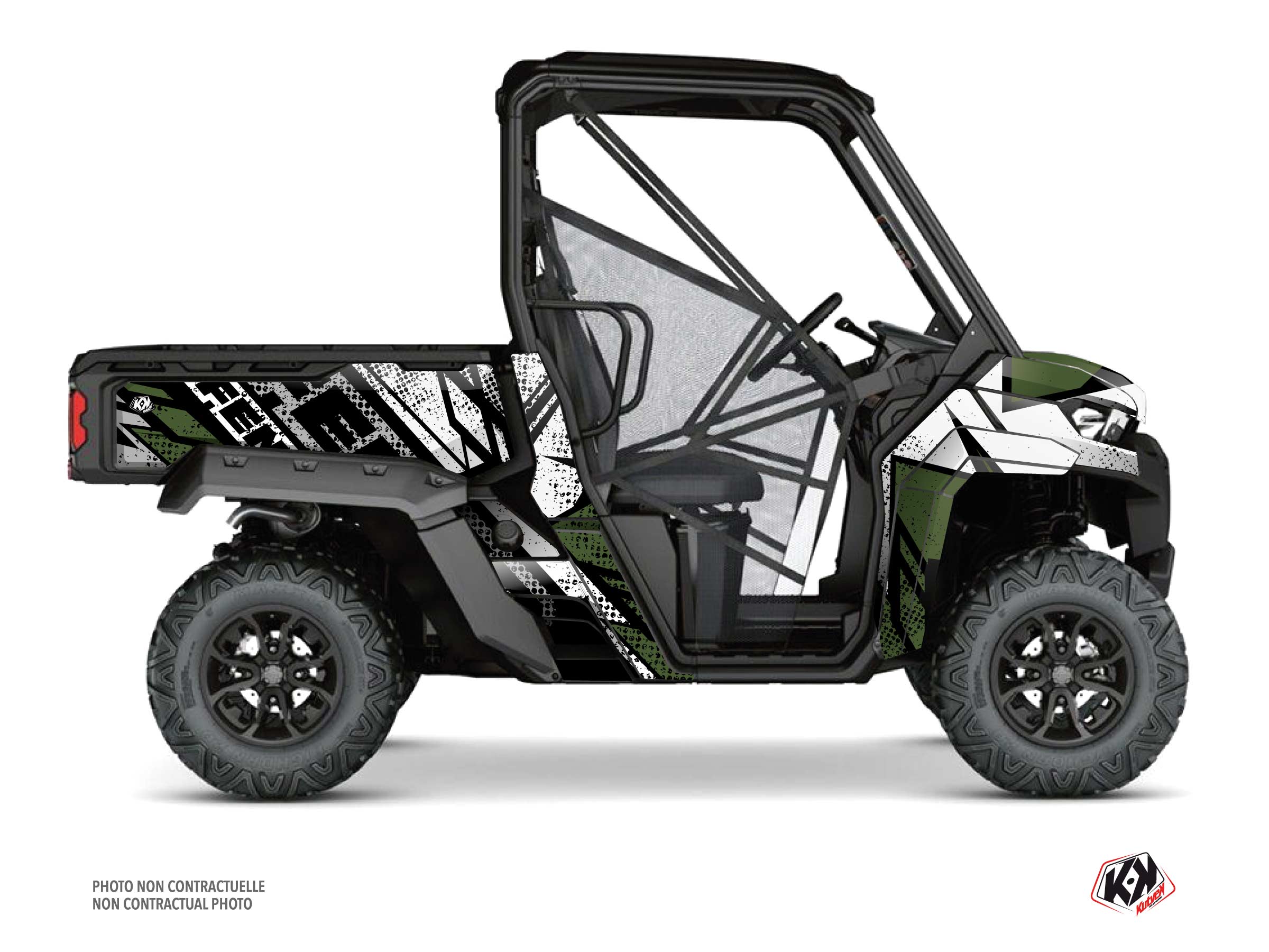 Kit Graphique ssv can-am defender kraft vert