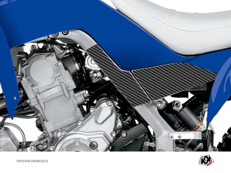 Kit Déco Protection de cadre Quad Kutvek Yamaha 700 Raptor 2013-2019 Carbone x3