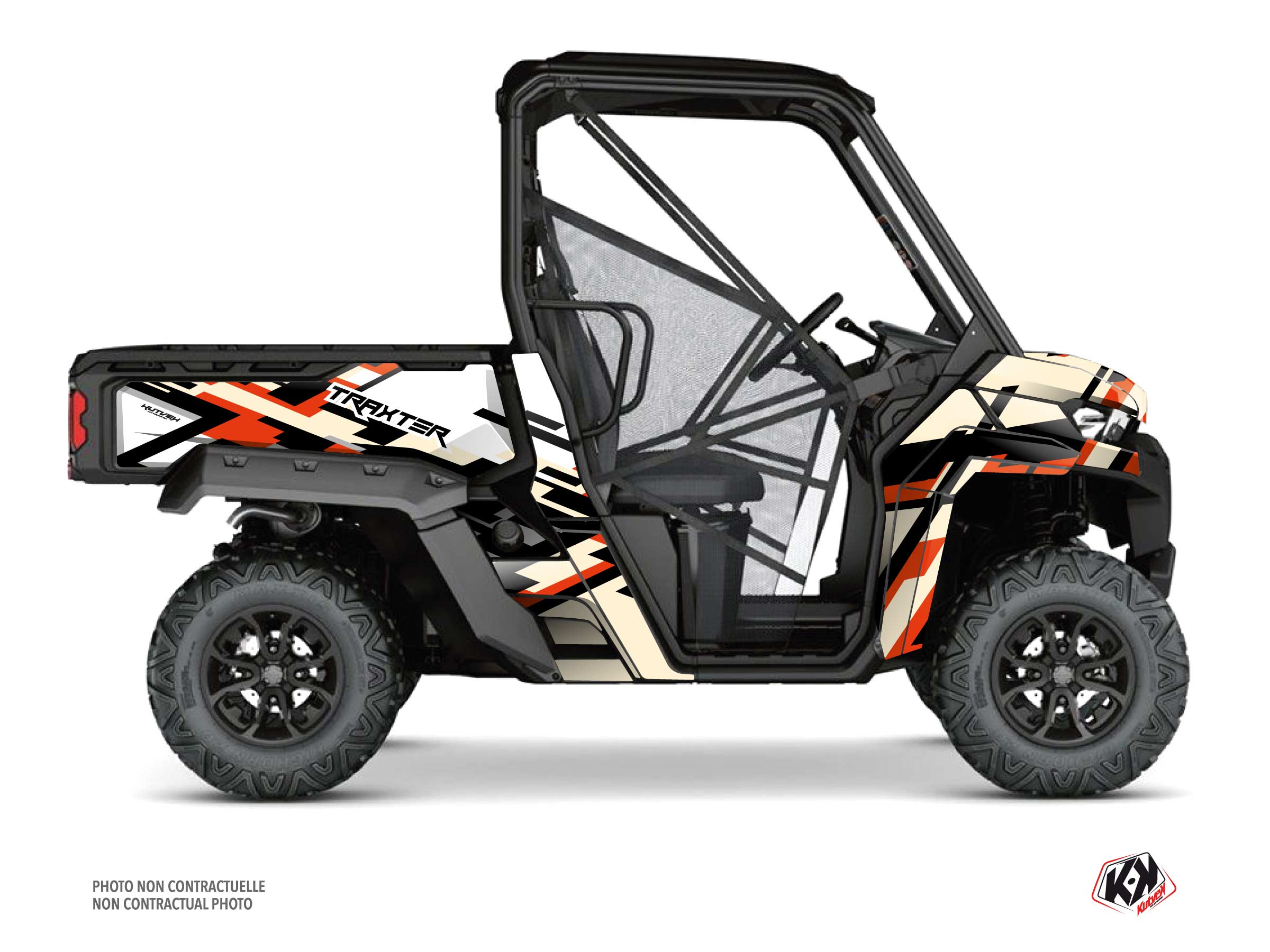 Kit Graphique ssv can-am traxter lane sable  