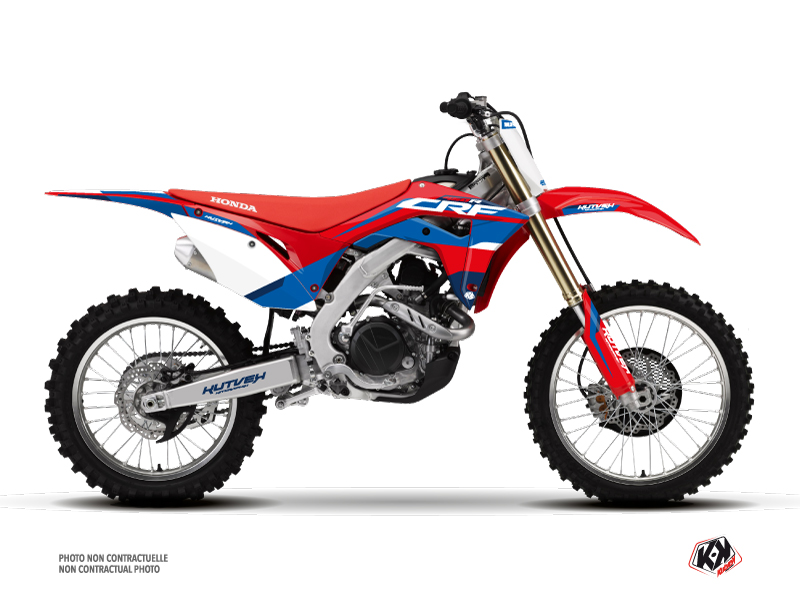 honda dirt bike league  graphic kit red