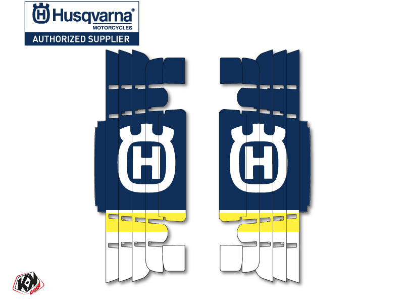Graphic Kit Radiator guards Legend Husqvarna TC-FC 2016-2017 Blue