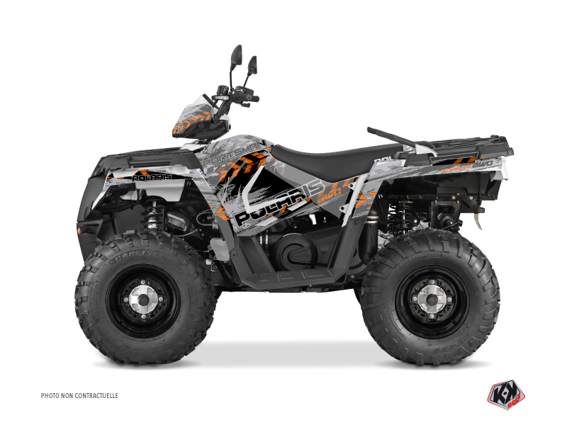 kit déco quad polaris lifter gris 