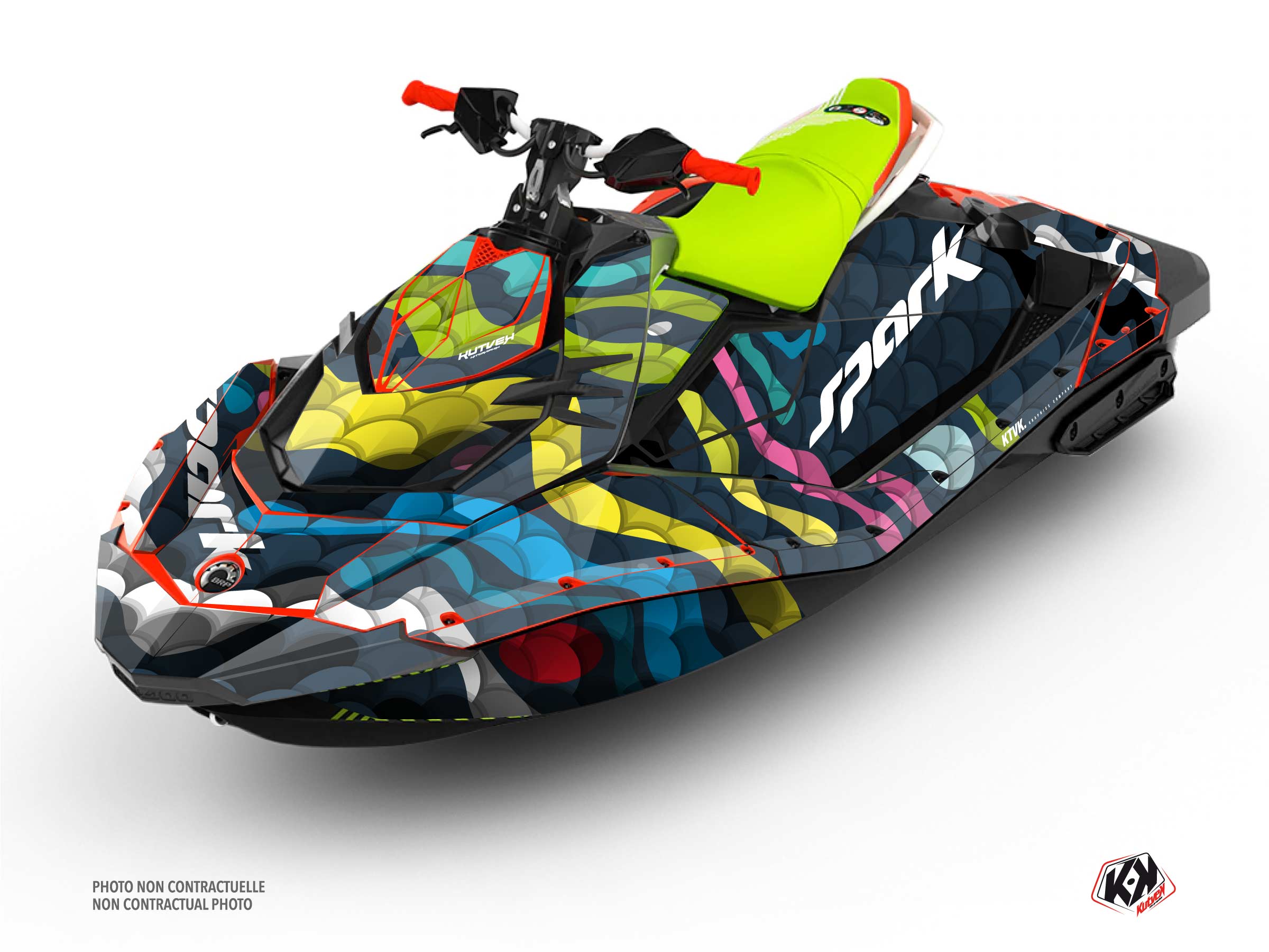 seadoo jet-ski makro  graphic kit colors