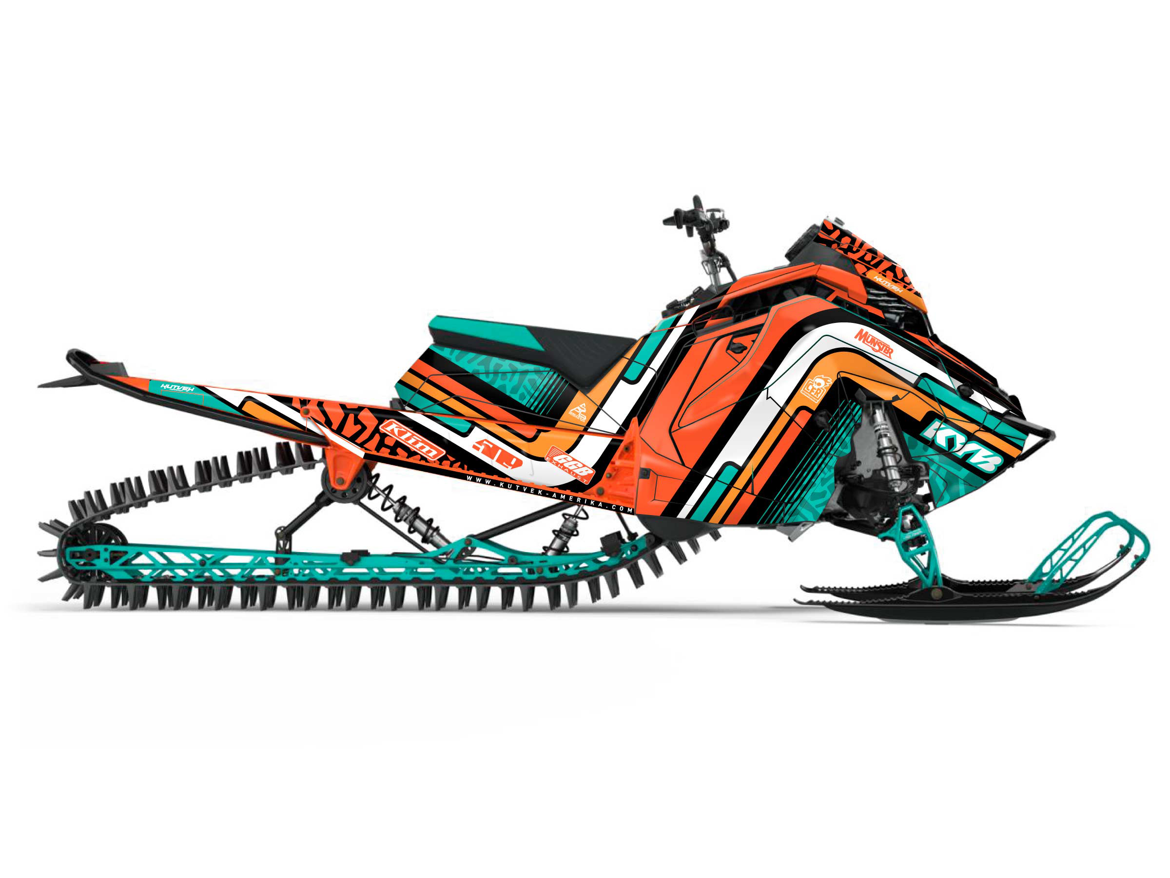 polaris snowmobile mana serie graphic kit