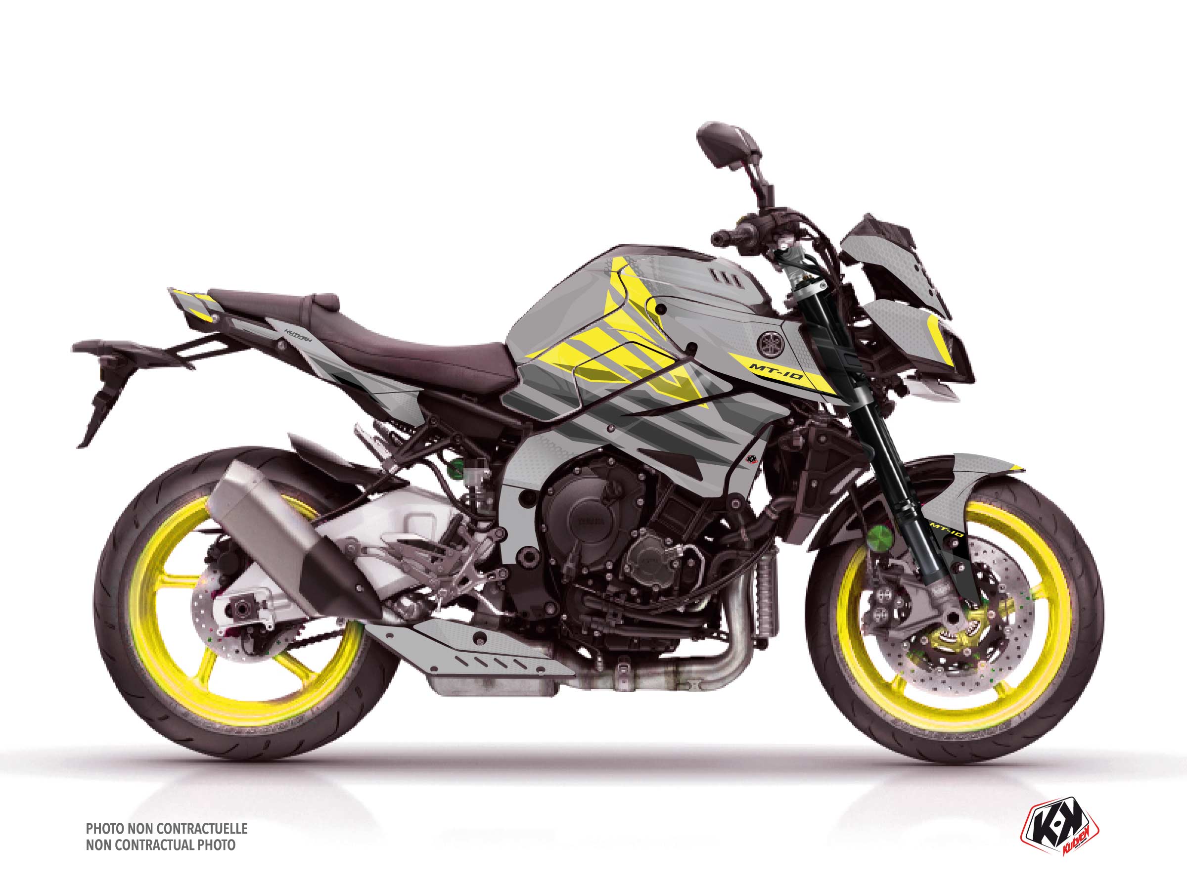 Kit Déco Moto Mantis Yamaha MT 10 Jaune 
