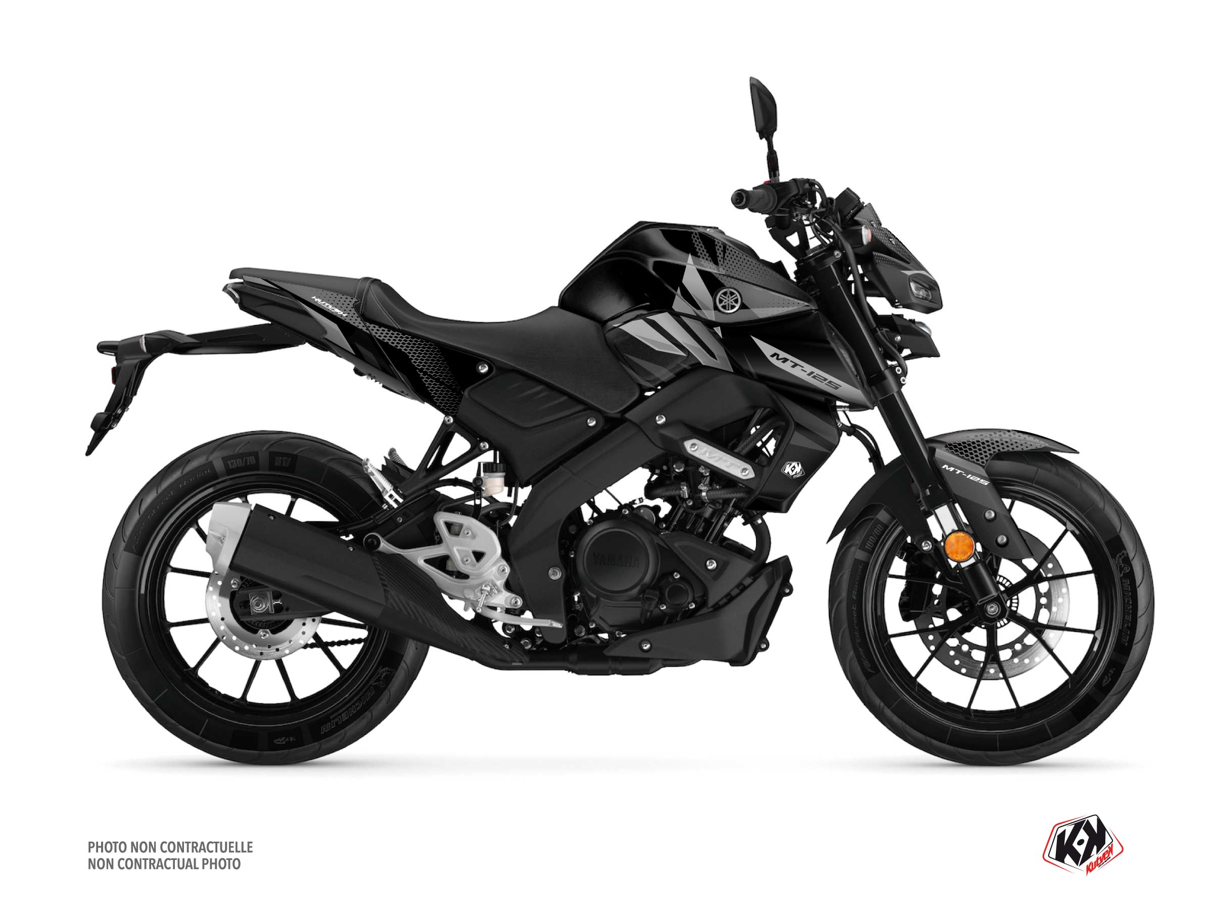 Kit Déco Moto Mantis Yamaha MT 125 Noir
