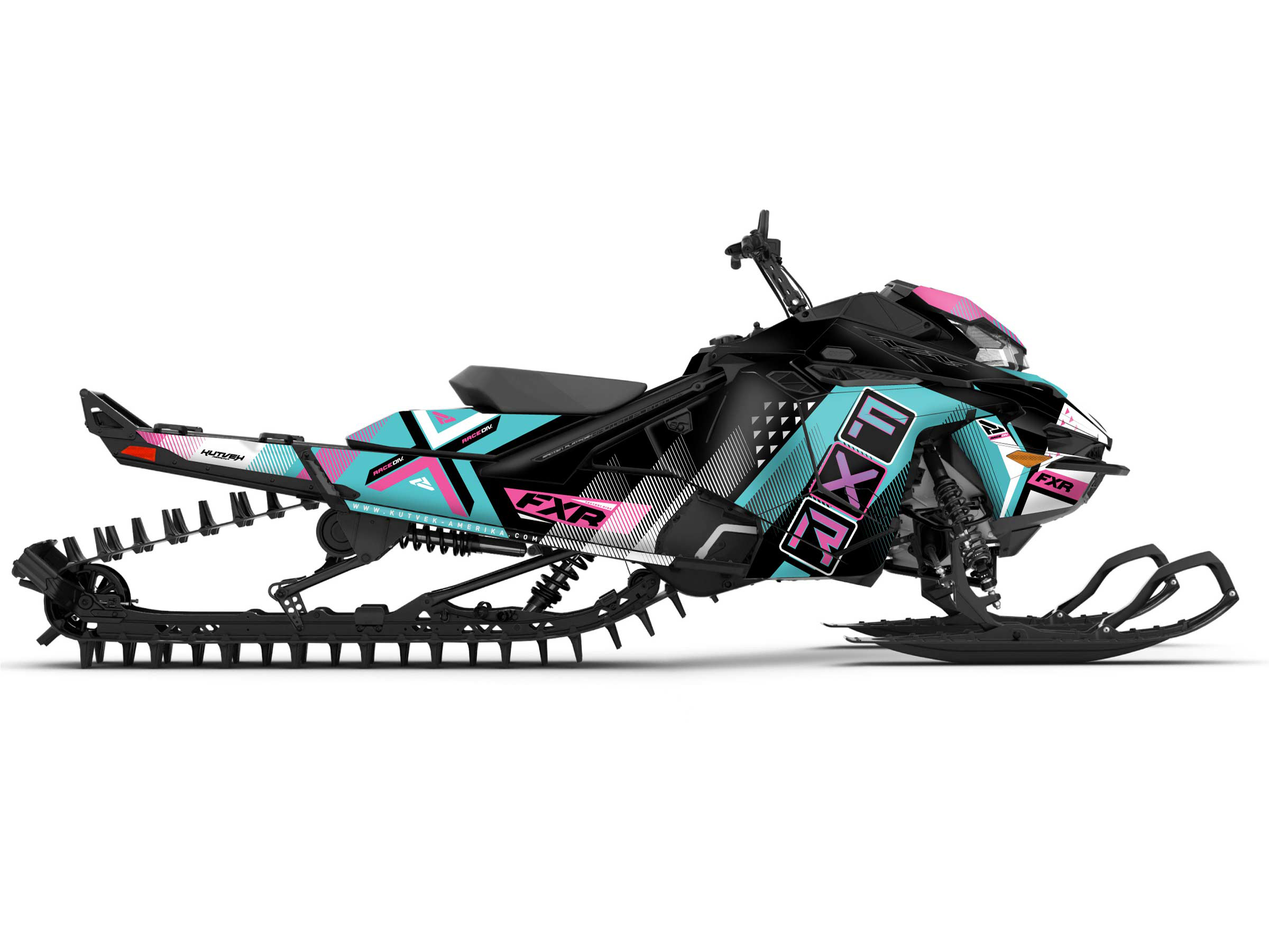 lynx snowmobile fxr marginal serie graphic kit