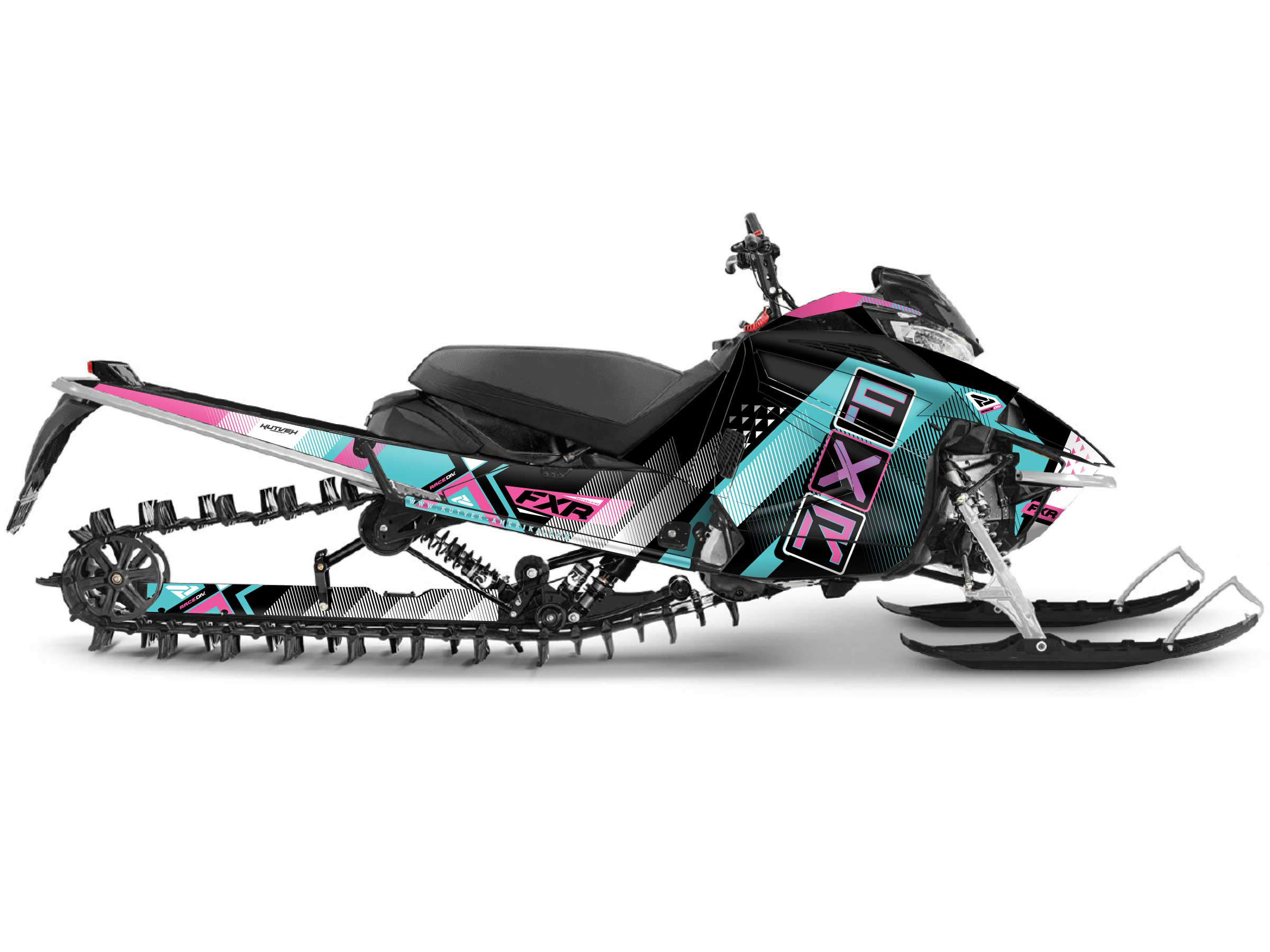 yamaha snowmobile fxr marginal serie graphic kit